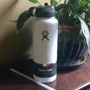 white 40 oz hydro flask